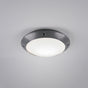 Plafón de techo exterior Trio Camaro IP54 Ø26cm antracita — ref. R60501042 (1)