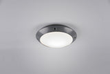 Plafón de techo exterior Trio Camaro IP54 Ø26cm antracita — ref. R60501042 (1)