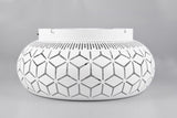 Ventilador de techo BIDAR blanco E27 con mando R61574031