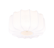 Plafón de techo Trio Madeline negro mate Ø40cm R61971901