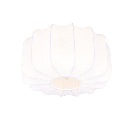 Plafón de techo Trio Madeline negro mate Ø40cm R61971901