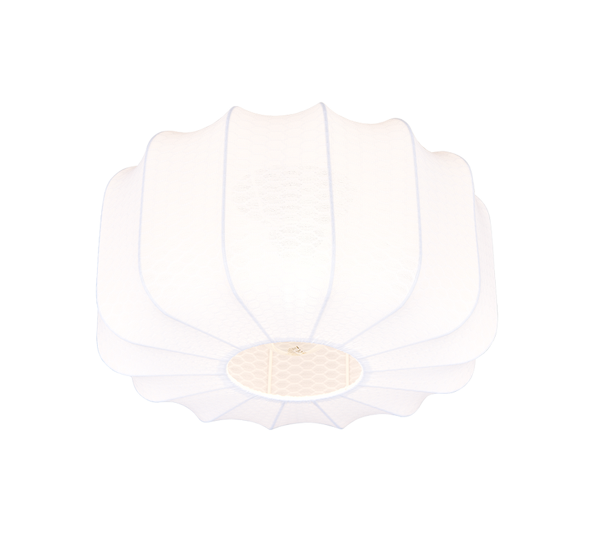 Plafón de techo Trio Madeline negro mate Ø40cm R61971901