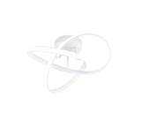 Plafón de techo Trio Meo LED blanco mate 4000K Ø40cm R62101131