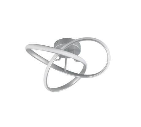 Plafón de techo Trio Meo LED titán 3000K Ø40cm R62101187 - vista 3
