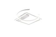 Plafón de techo Trio Pivot LED blanco mate 4000K regulable 42cm R62162131