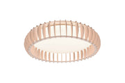 Plafón de techo Trio Monte LED blanco CCT regulable con mando Ø60cm R62171930