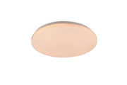 Plafón de techo Trio Kira LED blanco CCT regulable con mando Ø38cm R62381100