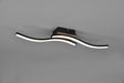 Plafón de techo Trio Route LED wood imitation 3000K regulable 56cm R62472135