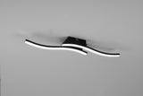 Plafón de techo Trio Route LED 4000K 56cm negro mate — ref. R62472432 (1)