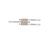 Plafón de techo Trio Route LED wood imitation 3000K regulable 56cm R62473135