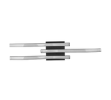 Plafón de techo Trio Route LED negro mate 4000K 56cm R62473432