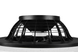 Trio Stralsund Ventilador LED de plástico estera negra R62522132