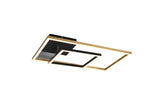 Trio Padella Plafón LED de metal bronce mate R62642108