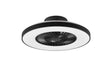 Ventilador de techo Trio Halmstad LED negro mate CCT regulable con mando Ø58cm R62672132 - vista alternativa