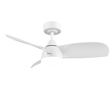 Ventilador de techo Trio Helsinki LED blanco mate CCT regulable con mando Ø90cm R62732131 - vista 3