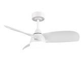 Ventilador de techo Trio Helsinki LED blanco mate CCT regulable con mando Ø90cm R62732131 - vista 4