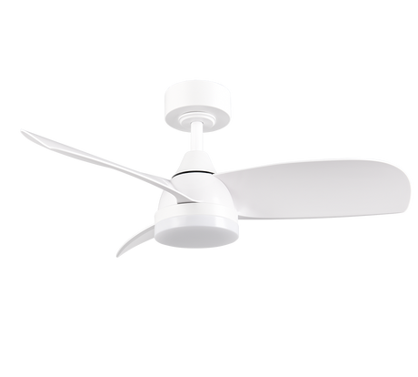 Ventilador de techo Trio Helsinki LED blanco mate CCT regulable con mando Ø90cm R62732131 - vista 5