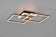 Plafón de techo Trio Giro LED wood imitation CCT 57,5cm R62793635