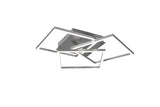 Trio Mobile Plafón LED de metal níquel mate R62883107