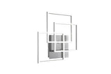 Trio Mobile Plafón LED de metal níquel mate R62883107
