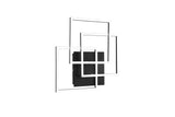 Trio Mobile Plafón LED de metal estera negra R62883132