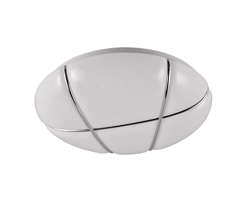 Plafón de techo Trio Tibor LED blanco 4000K Ø28cm R62903001