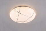 Plafón de techo Trio Tibor LED blanco CCT Ø48cm R62905001