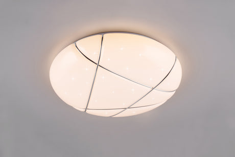 Plafón de techo Trio Tibor LED blanco CCT Ø48cm R62905001