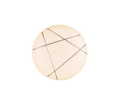 Plafón de techo Trio Tibor LED blanco CCT Ø48cm R62905001