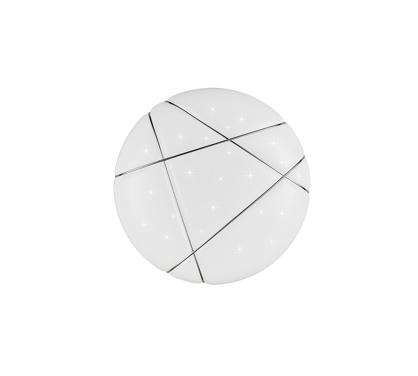 Plafón de techo Trio Tibor LED blanco CCT Ø48cm R62905001