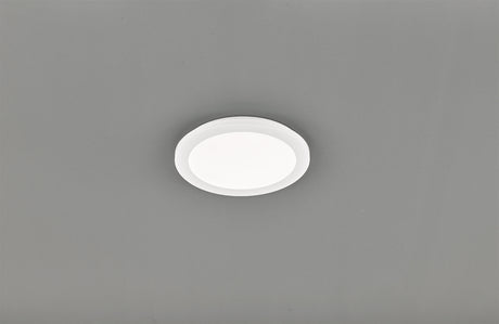 Plafón de baño Trio Camillus LED blanco 3000K IP44 Ø26cm R62921501