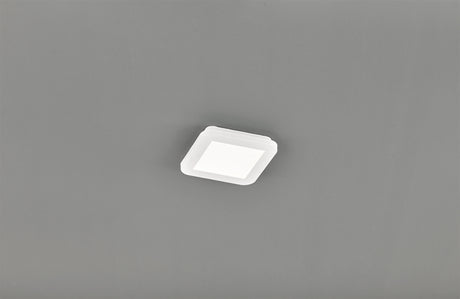 Plafón de baño Trio Camillus LED blanco 3000K IP44 17cm R62931001