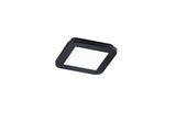 Trio Camillus Plafón LED de plástico estera negra R62931032