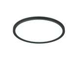 Plafón de techo Trio Joko LED negro CCT Ø29cm R63011102