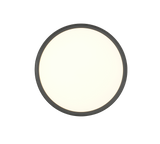 Plafón de techo Trio Joko LED negro CCT Ø29cm R63011102