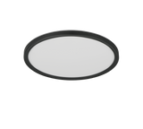 Plafón de techo Trio Joko LED negro CCT Ø29cm R63011102