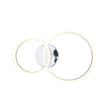 Plafón de techo Trio Mova LED cromo 4000K 51cm R63292106
