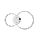 Plafón de techo Trio Mova LED cromo 4000K 51cm R63292106