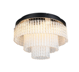 Plafón de techo Trio Vono LED negro mate CCT Ø40cm R63441032