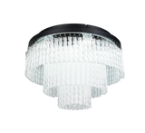 Plafón de techo Trio Vono LED negro mate CCT Ø40cm R63441032