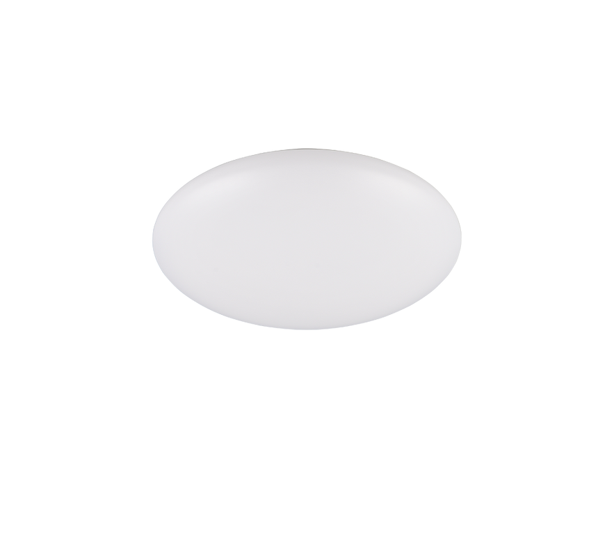 Plafón de baño Trio Viora LED blanco 3000K IP44 Ø27cm R63501101