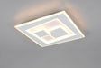 Plafón de techo Trio Degas LED blanco mate CCT 35,5cm R63511131