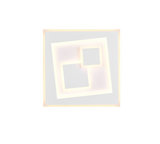 Plafón de techo Trio Degas LED blanco mate CCT 35,5cm R63511131