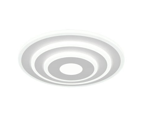 Plafón de techo Trio Goya LED blanco mate CCT Ø30cm R63521131