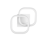 Plafón de techo Trio Kasia LED blanco mate 4000K 24cm R63531931