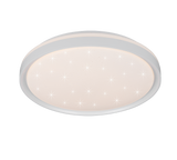 Plafón de techo Trio Solit LED blanco mate CCT Ø39cm R63581131