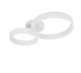 Plafón de techo Trio Scope LED blanco mate 4000K 51cm R63601231