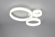 Plafón de techo Trio Scope LED blanco mate 4000K 51cm R63601331