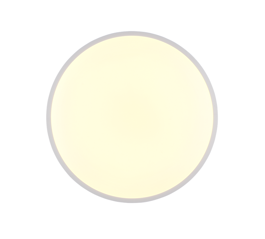 Plafón de techo Trio Slope LED blanco mate CCT Ø49cm R63771931