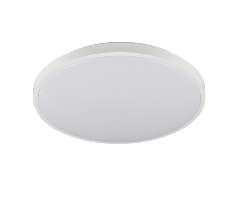 Plafón de techo Trio Slope LED blanco mate CCT Ø49cm R63771931
